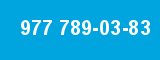 977 789-03-83 977 789-03-83